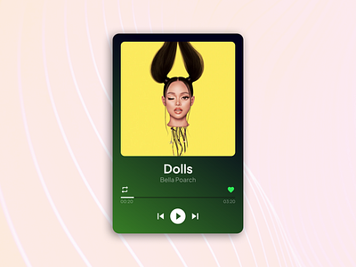 Music Player daily ui music player ui ui design