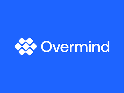 Overmind - Logo Concept 2 blocks brain brand branding challenge code coding develop developers education identity logo logodesign neuron platform programming symbol web3