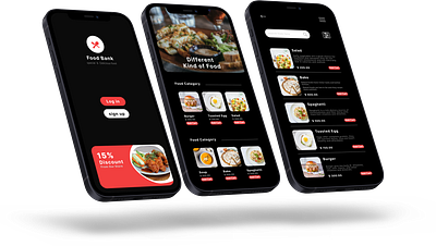 A mobile food shop app