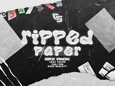 Free Ripped Paper Pack – Free Design Resources