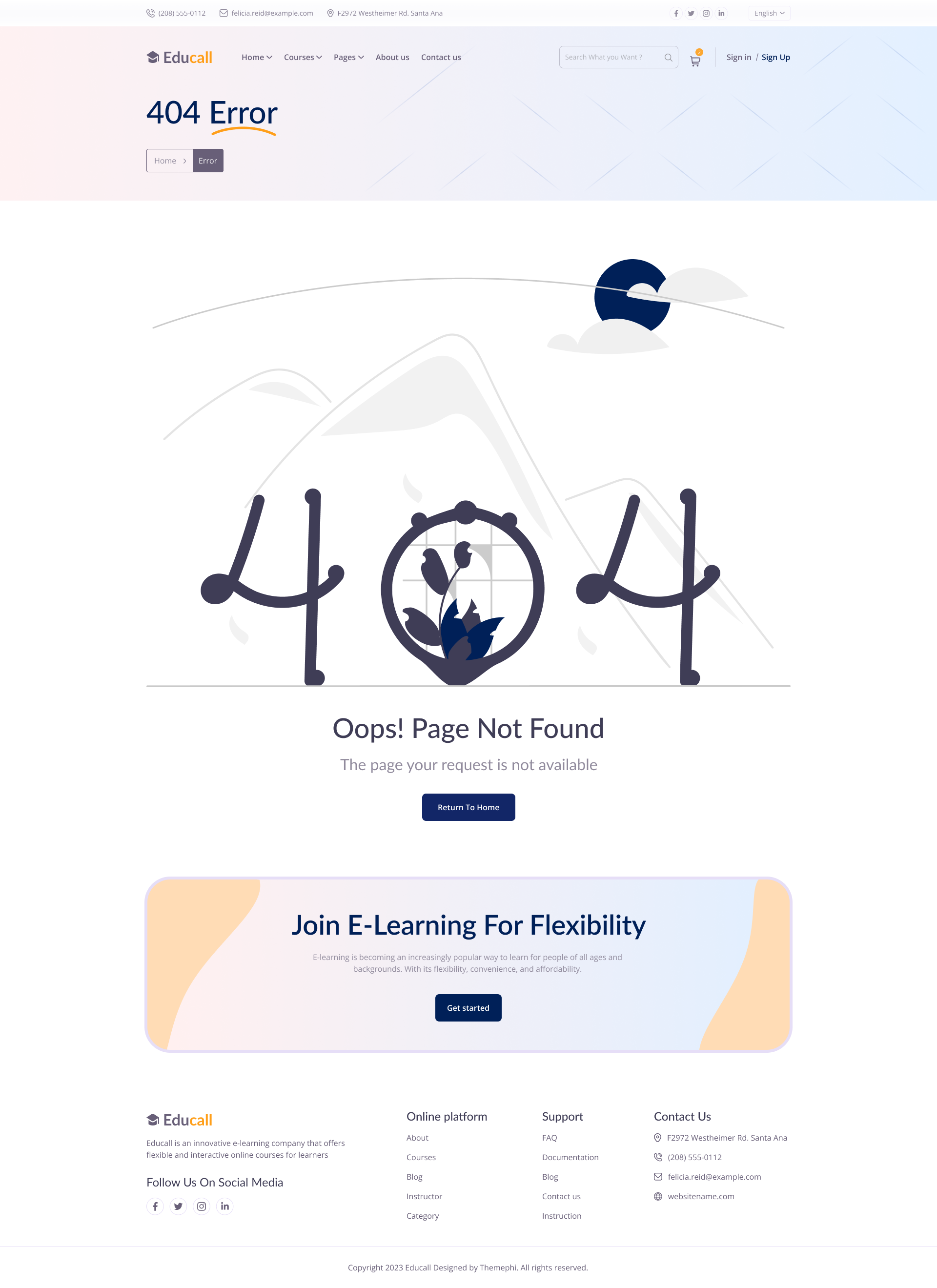 Online Education & Learning Management System Figma Template by Asraful ...