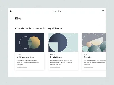 Blog latest articles branding design graphic design illustration ui vector website