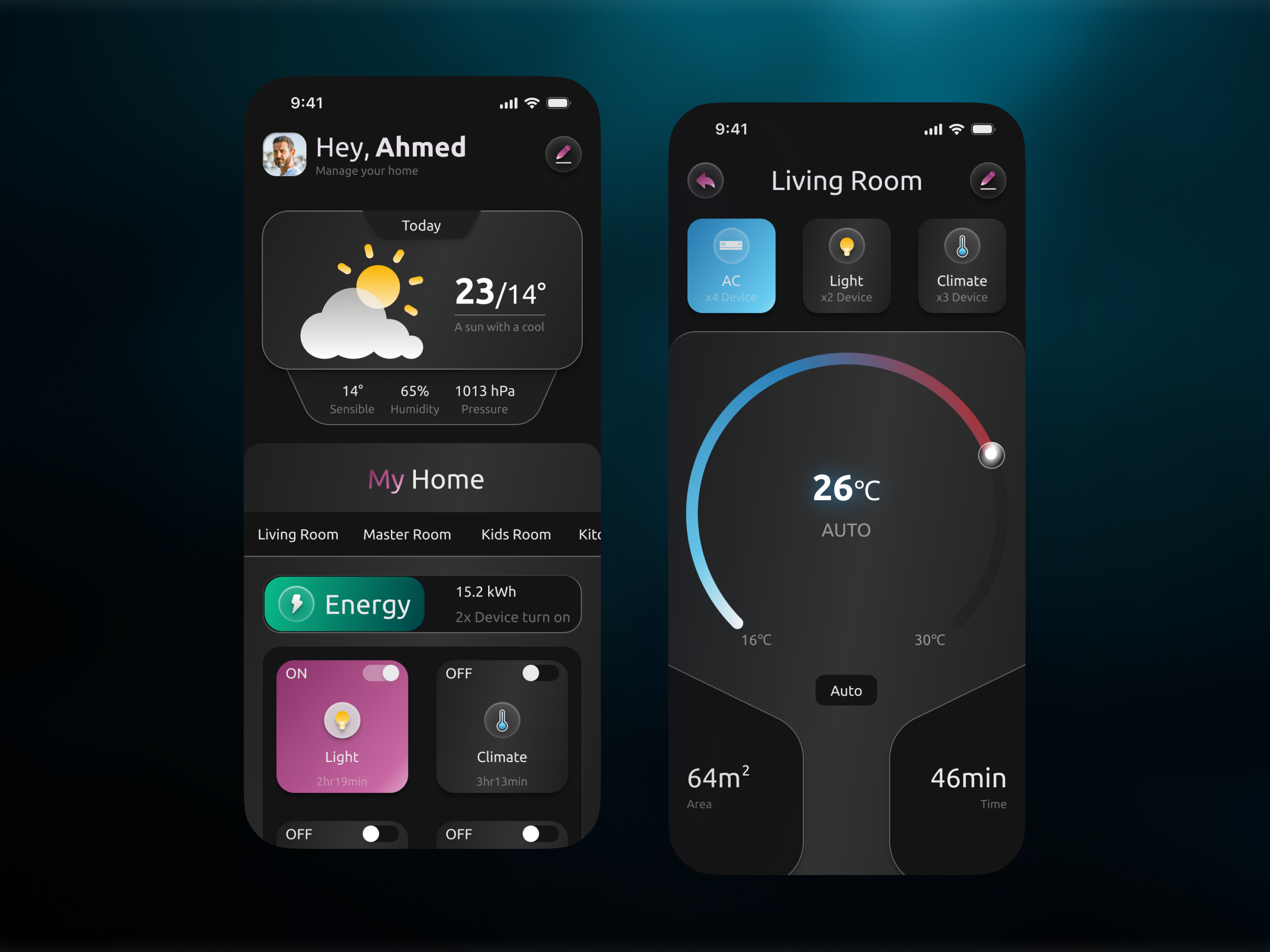 Home Monitoring Dashboard #DailyUI app controls dailyui dashboard design home monitoring dashboard ui ux