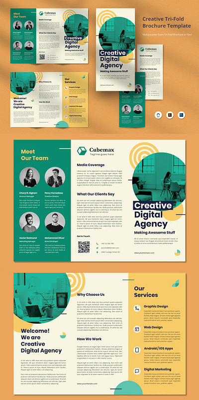 Creative Brochur Flyer designs 3d branding graphic design logo motion graphics ui