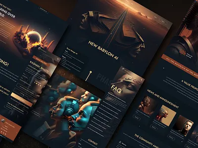 💥 New babylon website design 👑 ai prompts ai website contact us design graphic design landing page design typography ui ui design uiux web design website design