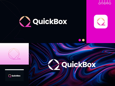 QuickBox Logo, Q+Box Logo, Q Modern Logo, Q Software Logo, Q abstract q logo q letter logo q logo q logo design q modern logo q modern logo] q software logo q tech logo q technology logo qbox logo quick box quickbox logo