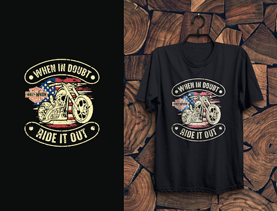 Biker's T-shirt design adventure t shirt american bikers bikers t shirt biking graphic design t shi t shirt design typography design