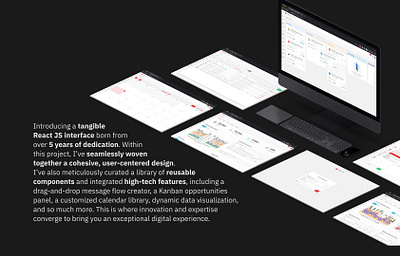 Playleads Presentation - React JS Project graphic design ui