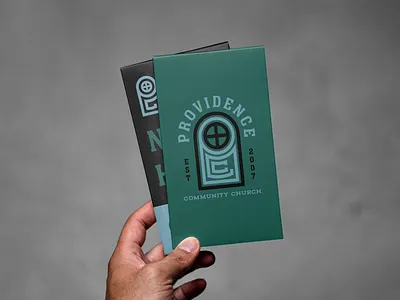 Providence Community Church - logo & spatial design brand identity branding church branding church design church logo graphic design logo logo design logo mockup