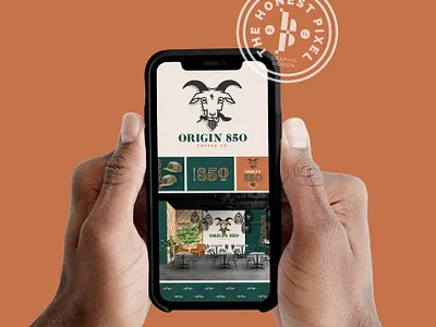 Origin 850 Coffee Co. - Brand Identity apparel design brand identity branding coffee logo graphic design logo logo design