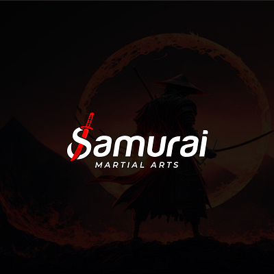 Samurai Martial Arts Logo Project. awesome logo branding creative logo graphic design logo logo designer martial arts logo s samurai logo s sword logo samurai clever logo samurai creative logo samurai logo