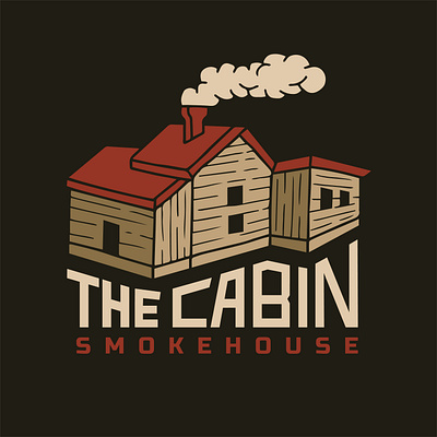 The Cabin Smokehouse Logo