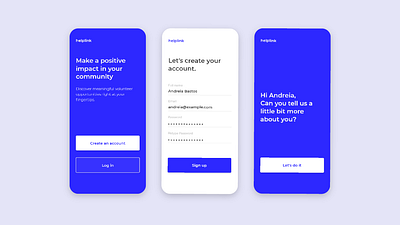 Sign up | Daily UI Challenge 001 ui ux web