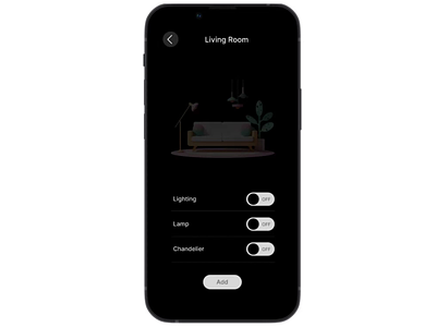 Daily UI #15 - On/Off Switch app appdesign dailyui design dribbble graphic design homepanel illustration ui userınterface ux