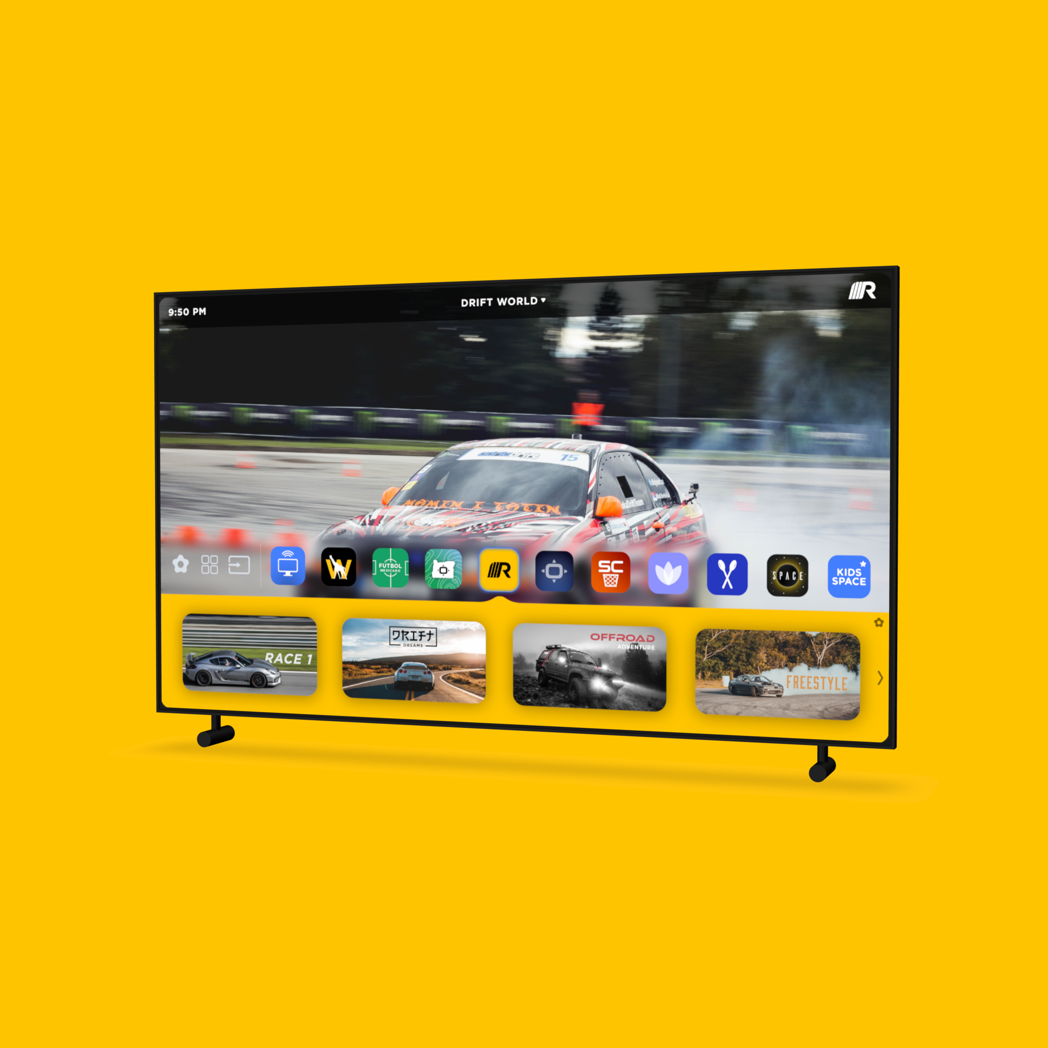 Example of TV OS