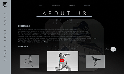 UIUX / Web site design Aztecs shoes UI/UX - Store design 3d animation branding designer graphic design logo motion graphics ui uiux web design web layout website