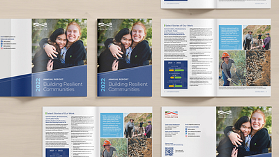 SB Foundation 2022 Annual Report editorial design graphic design layout design print print design