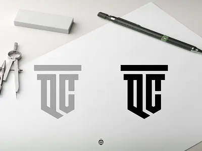 PC monogram logo concept 3d animation branding creativelogo graphic design logo logoawesome logoconcept logoinspire logoprocess monogramlogodesign