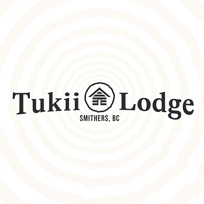 Tukii Lodge Logo branding graphic design logo