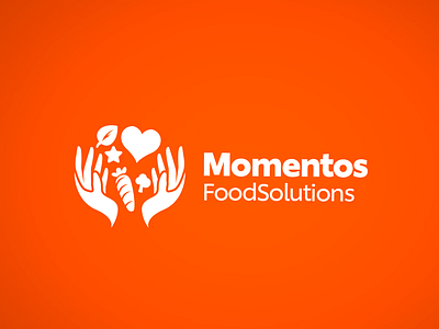 Momentos FoodSolutions branding design graphic design logo