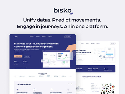 BISKO - Unlock the power of your data with ease bisko blue data management data platform ui