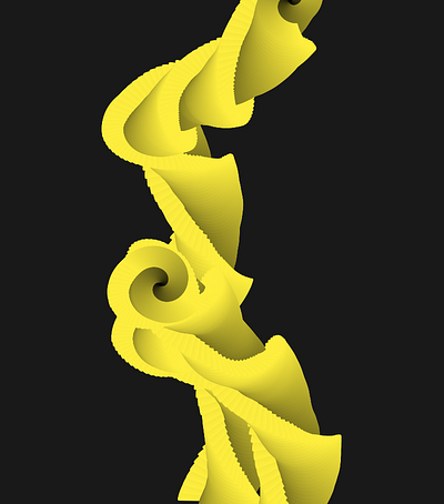 Yellow Flower creative coding digital art generativeart illustration p5js processing
