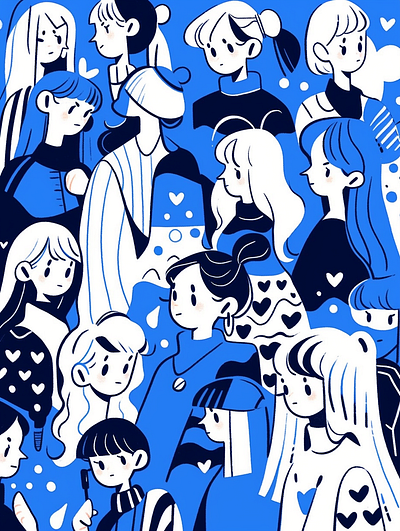 beautiful cartoon girls dall e