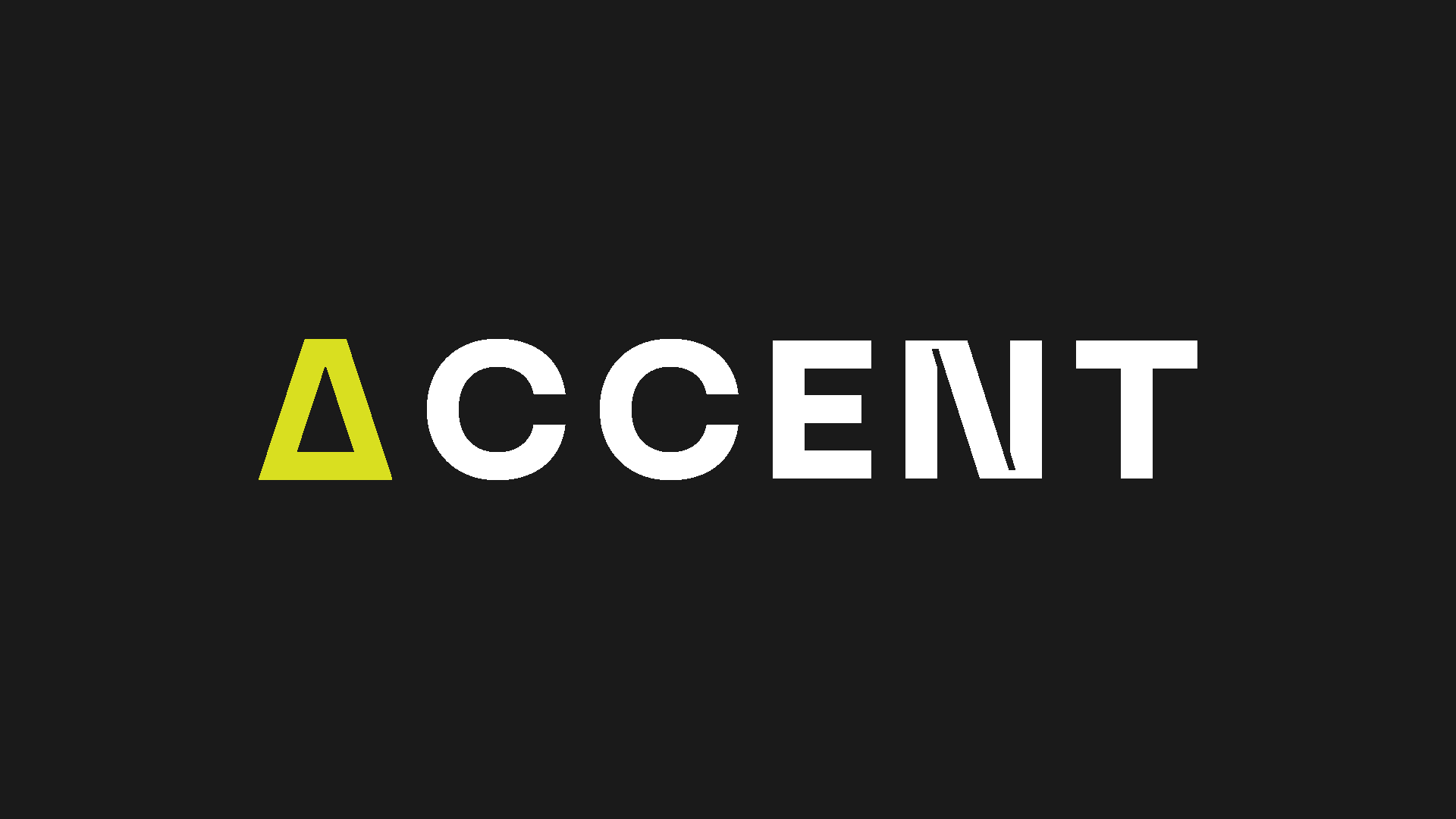 ACCENT brand identity branding design graphic design identity illustrator logo motion graphics typography vector