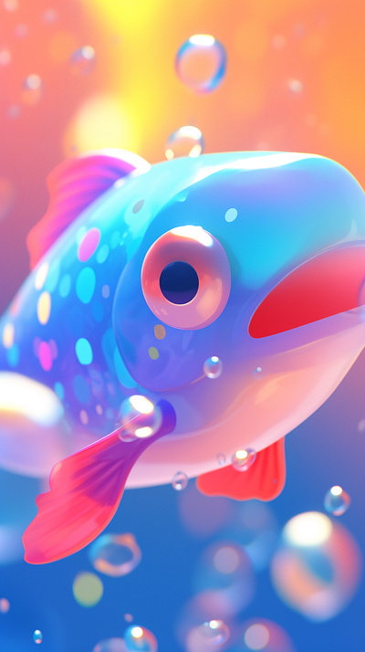 play-doh fish dall e