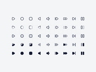 Hugeicons Pro | The largest icon library bulk duo tone figma forward icon icon design iconography icons illustration interface icon media icon pause play record solid stroke two tone ui ui design volume