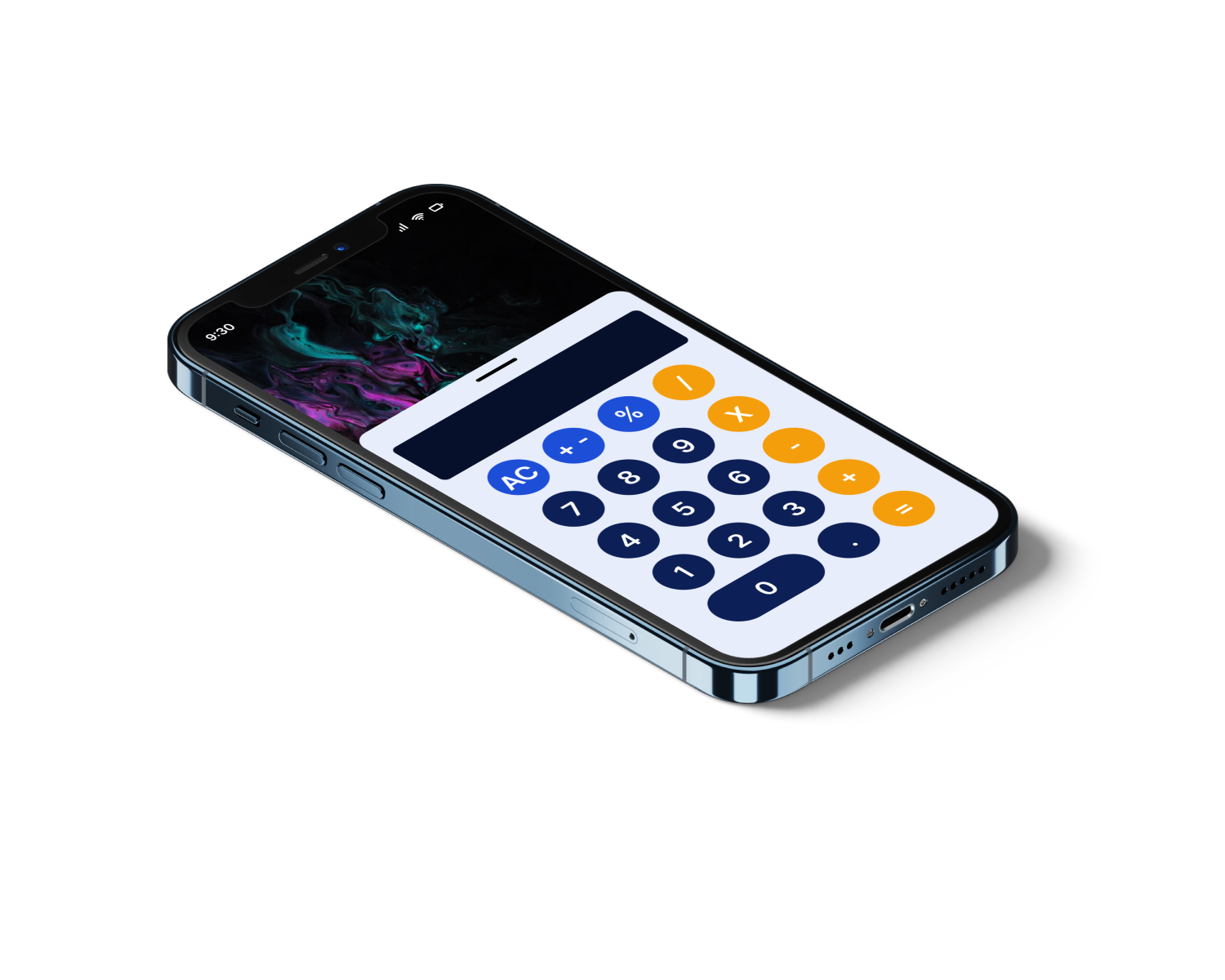 Daily UI Challenge - Simple Calculator by Tony Farah on Dribbble