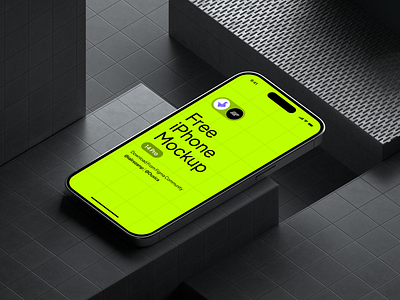 Free IPhone 14 Mockup 3d 3d present free free asset free iphone mockup free mockup iphone 14 iphone 14 pro iphone mockup presentation