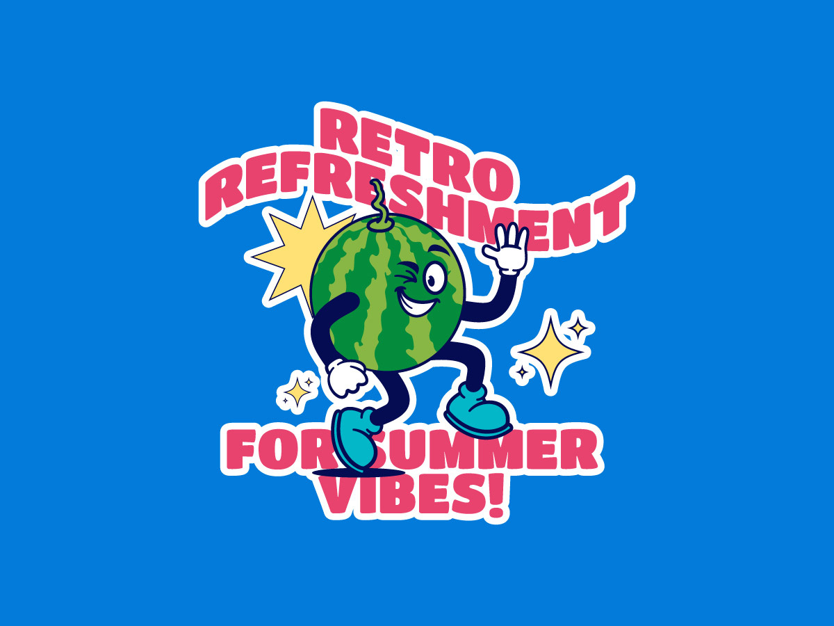 Example of Retro Cartoon Character