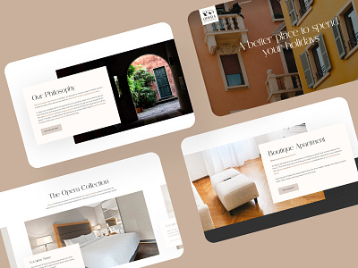 Opera Boutique Apartments: Designing a Modern Medieval Website branding clean creative elegant hospitality interaction landing page logo luxury modern responsive shapes travel ui unique ux visual web design website white