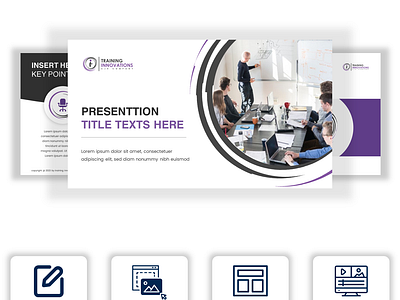 PowerPoint template design for leading Training Business brochure business plan design google slides graphic design infographic keynote pitch deck powerpoint ppt ppt template presentation slide slide design template template design white papers