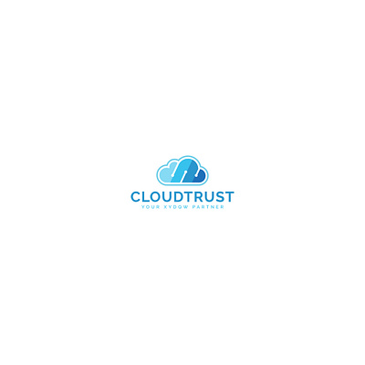 Cloud Trust Brand Logo abstract app branding cloud computer corporate creative design graphic design illustration logo media minimal mobile software technology ui ux vector web