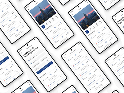 Flight Ticket Search in Mobile App app design booking figma flight ticket flight tickets booking layout mobile app design product design ticket booking ticket search travel planner app ui ui design ux design uxui