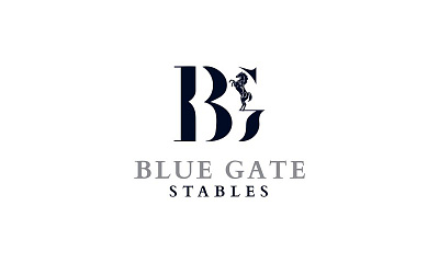 Blue Gate Stables Logo Design branding logo motion graphics ui