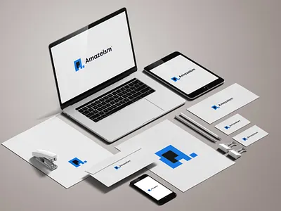 Complete branding 3d branding graphic design logo