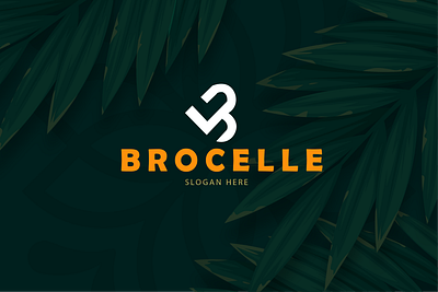 brocelle logo modern app branding design graphic design illustration logo motion graphics typography ui ux vector