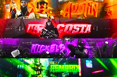 Call Of Duty Banner Portfolio Vol.1 by Gstaik Designs on Dribbble