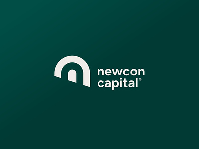 Newcon Capital Logo branding capital design financial graphic green investment logo logo design newcon vector visual identity