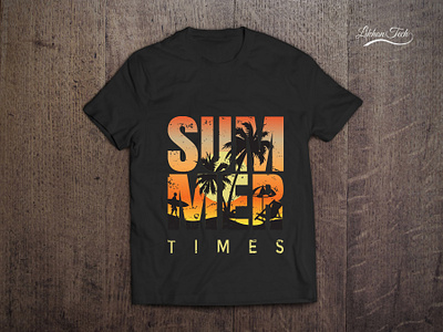 Summer T-shirt Design beach branding designer graphic design logo design summer summer design t shirt t shirt design