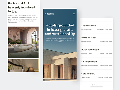 Macenas - Hotel Booking Website Responsive booking clean design home page hotel hotel booking hotel booking website hotel booking website responsive hotel website landing minimal responsive responsive design responsive web responsive website room simple ui website design website hotel booking