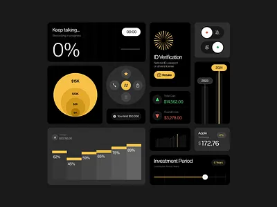 UI Micro–Interactions animation branding chart deck design graphs illustration infographics interaction kit logo microinteraction minimal motion progress slider toggle ui ux web