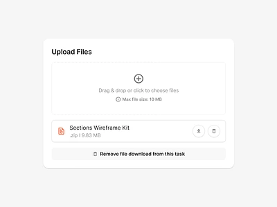 Upload Files design system drag drag and drop drop figma file file upload form prototyping ui ui kit uikit upload uploader ux wireframe