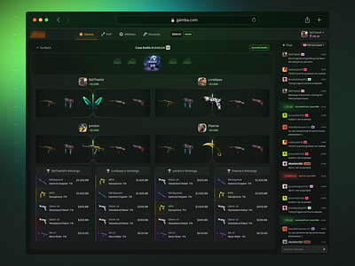 CSGO Casino Case Battles 4v4 battles blockchain case battles case opening casino coinflip casino crypto crypto casino csgo csgo case battles csgo case opening csgo cases csgo casino gambling gaming jackpot roulette skin betting ui