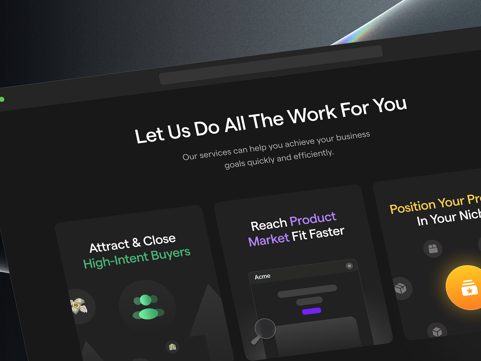 Benefit Sections UI by Prathamesh Agrawal on Dribbble