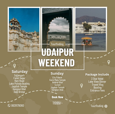 Udaipur weekend tour package