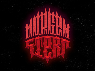 Morgen Stern graphic design lettering logo леттеринг логотип